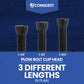 clip head plain plow bolt lengths available