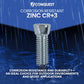corrosion resistant zinc cr+3 finish