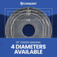 1/2" Fender Washers - 4 Diameters Available