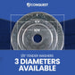 1/8" Fender Washers - 3 Diameters Available