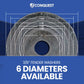 3/8" Fender Washers - 6 Diameters Available