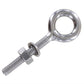 1/4" x  1-9/16 Stainless Steel Type 316 Welded Eye Bolt
