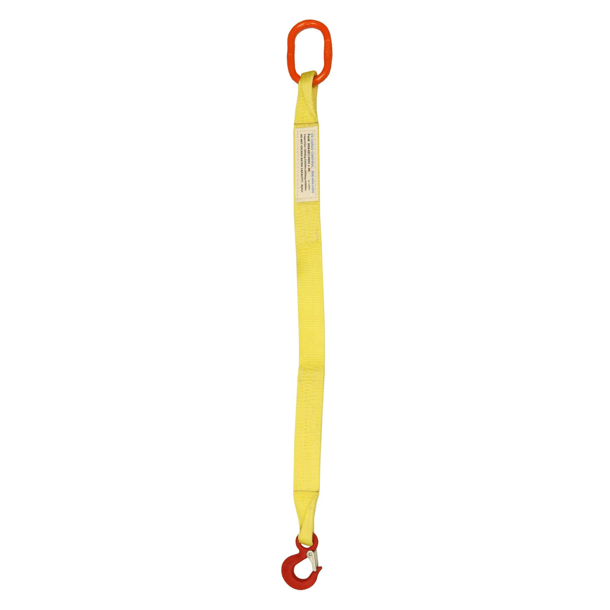 1"x14' (1 ply) Single Leg Nylon Sling w/ Master Link & Sling Hook