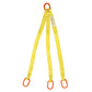 1"x20' (2 ply) Triple Leg Nylon Sling w/ Master Link Both Ends