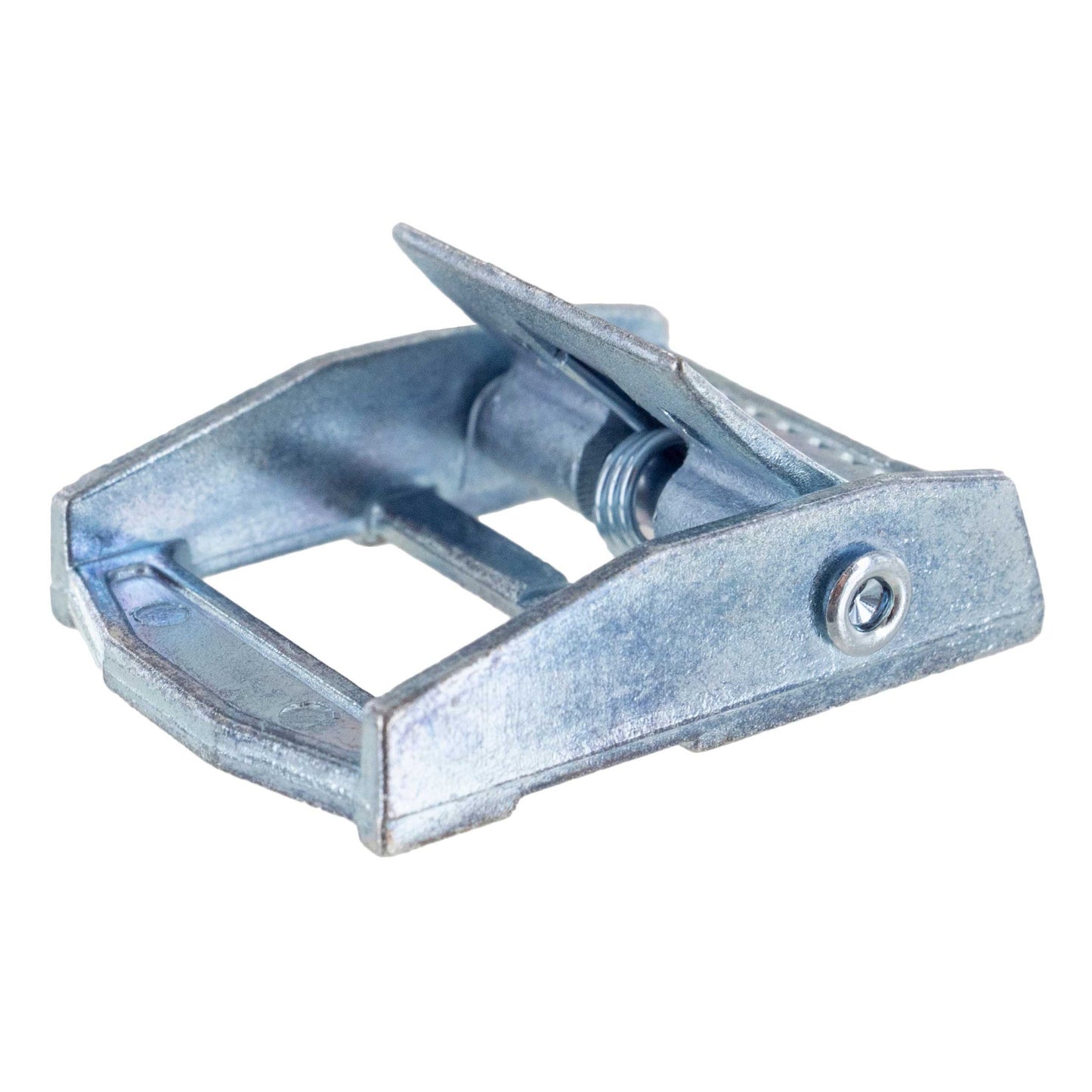 1" Cam Buckle, White Zinc, 550 lbs. BS