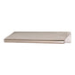 Hafele Tab Brass Cabinet Handle - Satin/Brushed Chrome