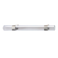 Hafele Crystalline Cabinet Handle - Stainless Steel/Clear