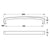 Hafele Studio H1330 Cabinet Handle - Illustration