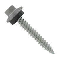 #10 x 1" SS Woodbinder Metal Roofing Screw - Ash Gray