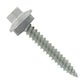 #10 x 1" SS Woodbinder Metal Roofing Screw - Polar White