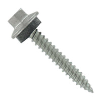 #10 x 1" SS Woodbinder Metal Roofing Screw - Alamo White