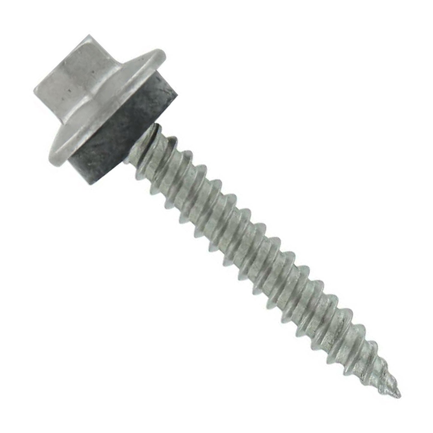 #10 x 1" SS Woodbinder Metal Roofing Screw - Alamo White