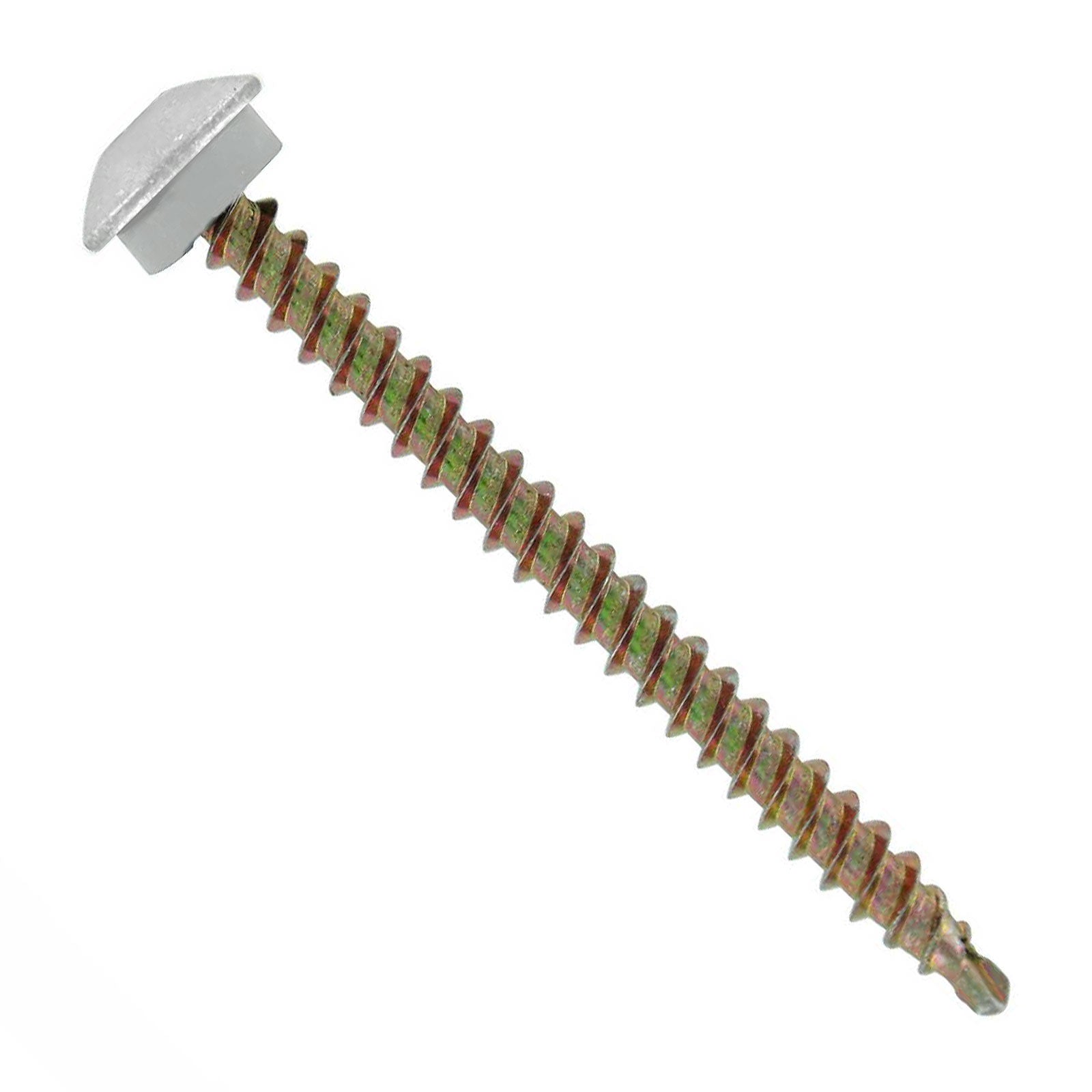 #10 x 2-1/2" Eclipse Woodbinder Metal Roofing Screw - Alamo White