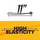 11'' Black Ball Bungees (bundle of 100)