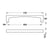 Hafele Munich Collection Cabinet Handle - Illustration