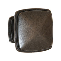 Hafele Keystone Cabinet Knob - Antique Black
