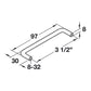 Hafele Essentials Wire Pull - Illustration