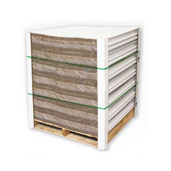 Medium-Duty Cardboard Edge Protectors | .160" Thick, 2" x 2" x 48", 100-Pack