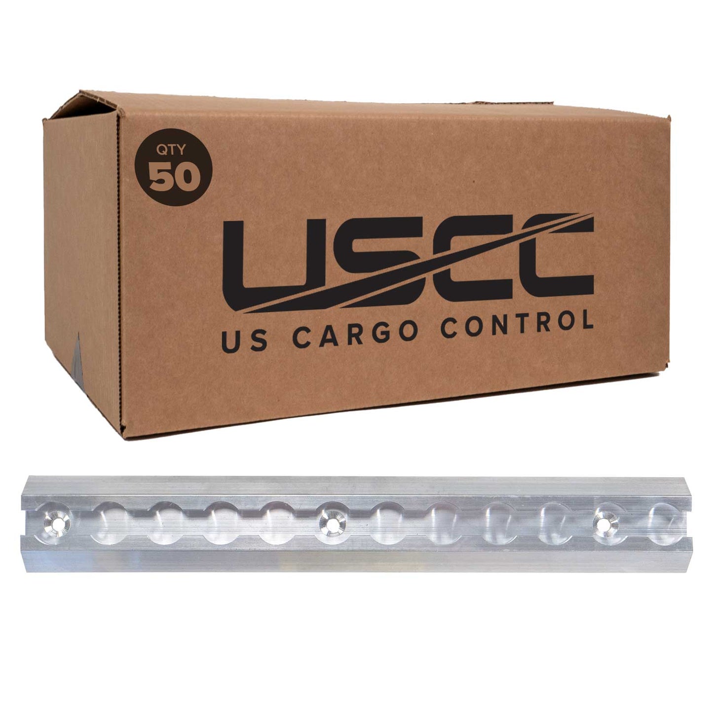 12" Angled L-Track | Aluminum | 50-Pack