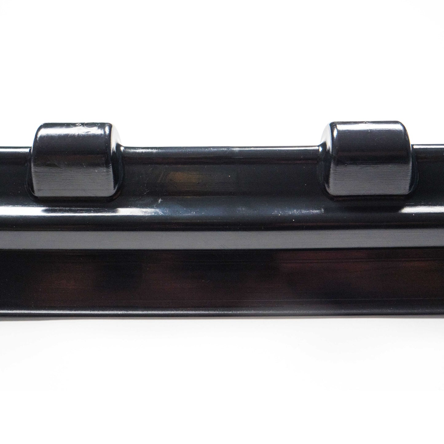 12" Corner Protector with Slot | Black
