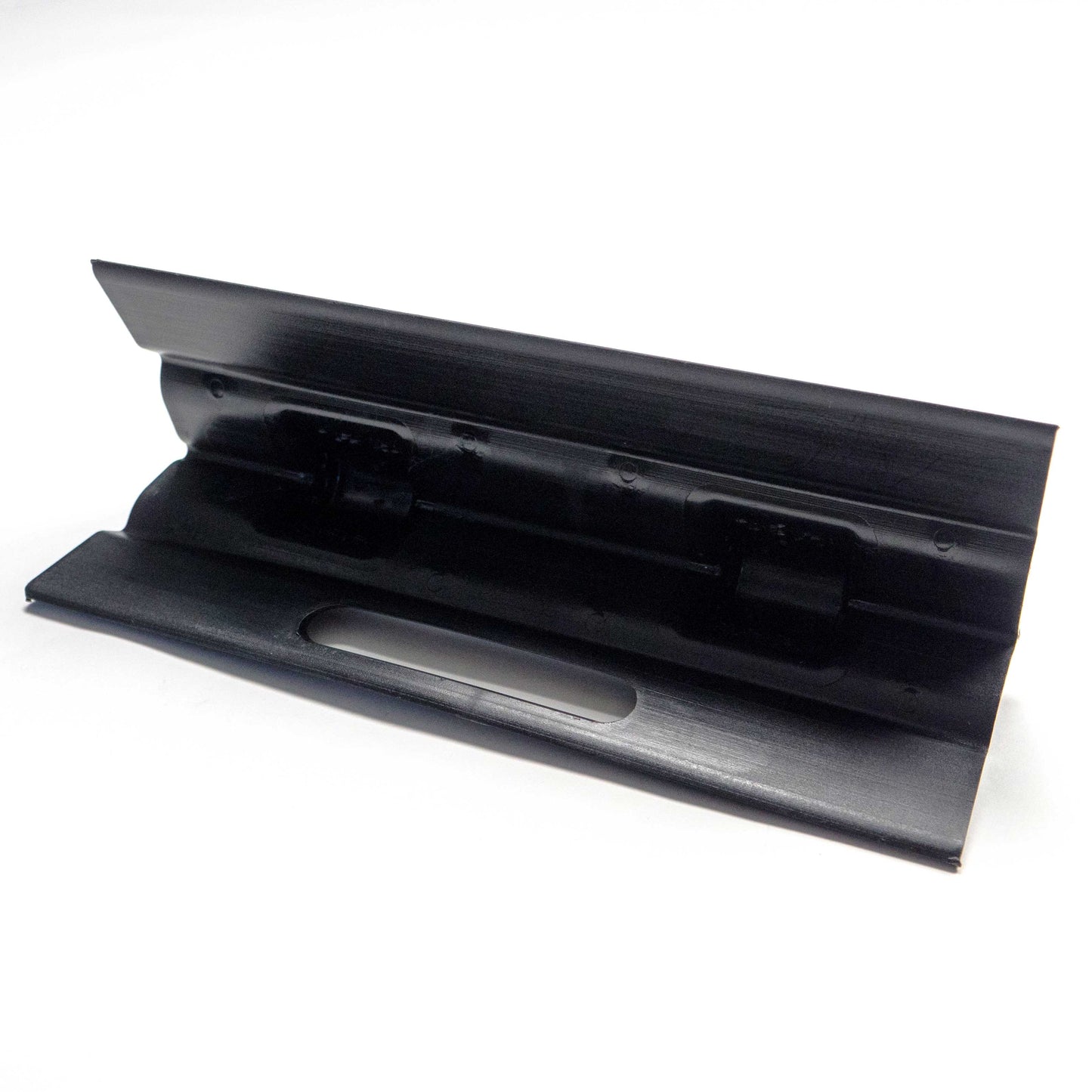 12" Corner Protector with Slot | Black