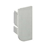 Hafele Passages L-Profile Left End Cap - Stainless Steel