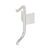 Hafele Passages C-Profile Outside Corner Trim - Matte Aluminum