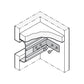 Hafele Angled Mounting Bracket  - Illustration