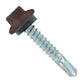 #12 X 1-1/4 Maxx Steelbinder Metal Roofing Screw Koko Brown, Pkg 250