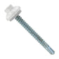 #12 x 2" ZXL Steelbinder Metal Roofing Screw - Alamo White, Pkg 250