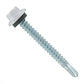 #12 x 2" Maxx Steelbinder Metal Roofing Screw - Polar White, Pkg 250