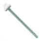 #12 x 3" ZXL Steelbinder Metal Roofing Screw - Alamo White, Pkg 250