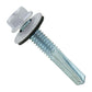 #12-24 x 1-1/4" HG Steelbinder Metal Roofing Screw - Alamo White, Pkg 250