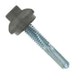 #12-24 x 1-1/4\" ZXL HG Steelbinder Metal Roofing Screw - Burnished Slate, Pkg 250