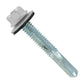 #12-24 x 1-1/2" HG Steelbinder Metal Roofing Screw - Alamo White, Pkg 250