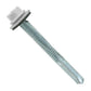 #12-24 x 2" HG Steelbinder Metal Roofing Screw - Alamo White, Pkg 250