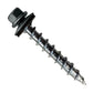 12# x 112 inch Type 17 Woodbinder Metal Roofing Screw For OSB Black Pkg 250 image 1 of 2