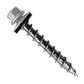 #12 x 1-1/2" Type 17 Woodbinder Metal Roofing Screw For OSB - Alamo White