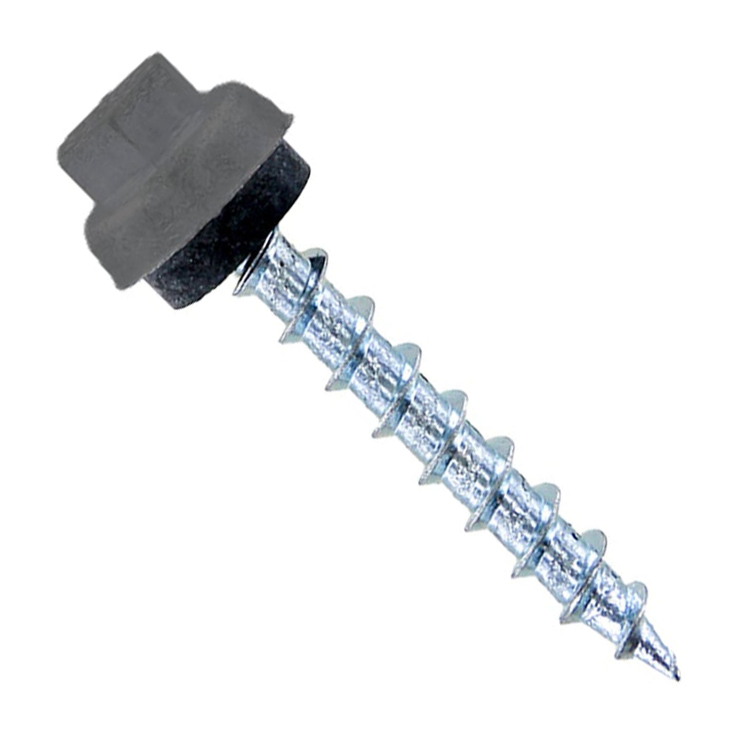 #12 X 1-1/2" ZXL Type 17 Woodbinder Screw For OSB - Charcoal Gray