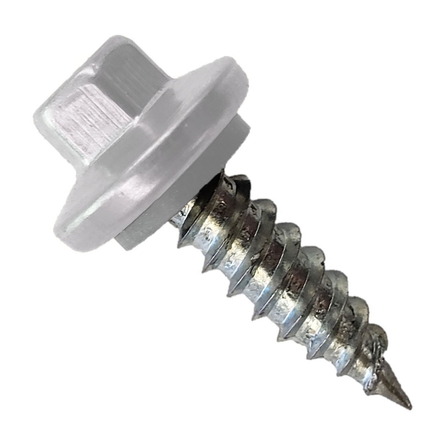#12 x 3/4" ST-XL Woodbinder Metal Roofing Stitch Screw - Alamo White
