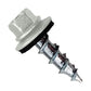 #12 x 3/4" Type 17 Woodbinder Metal Roofing Screw For OSB - Alamo White