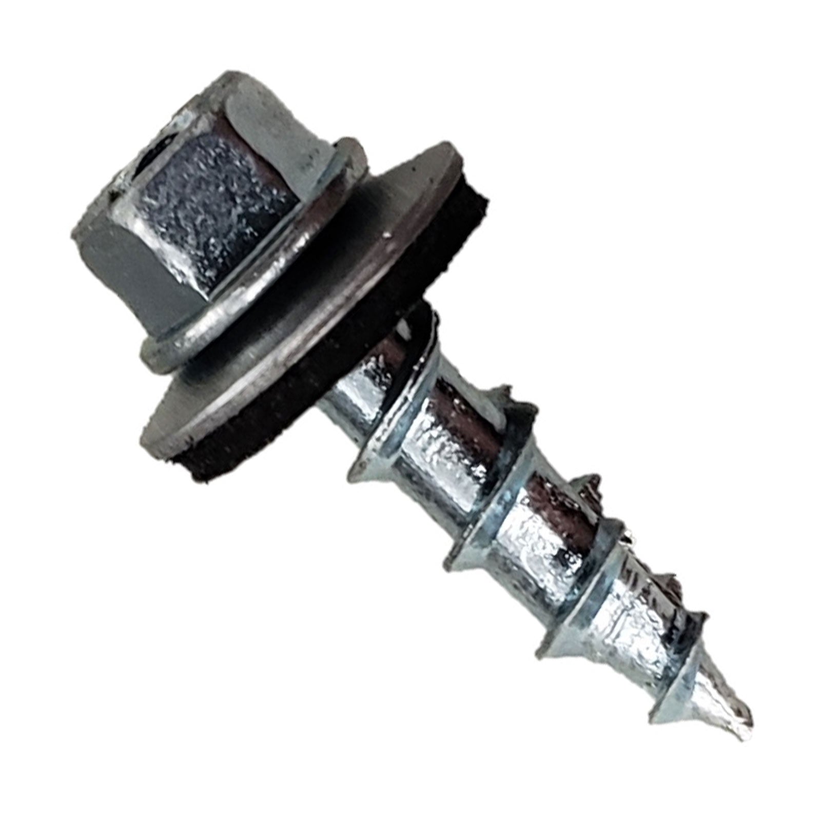 #12 x 34 inch Type 17 Woodbinder Metal Roofing Screw For OSB Unpainted Pkg 250 image 1 of 2