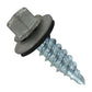 #12 x 3/4" Kwikseal Woodbinder Metal Roofing Stitch Screw
