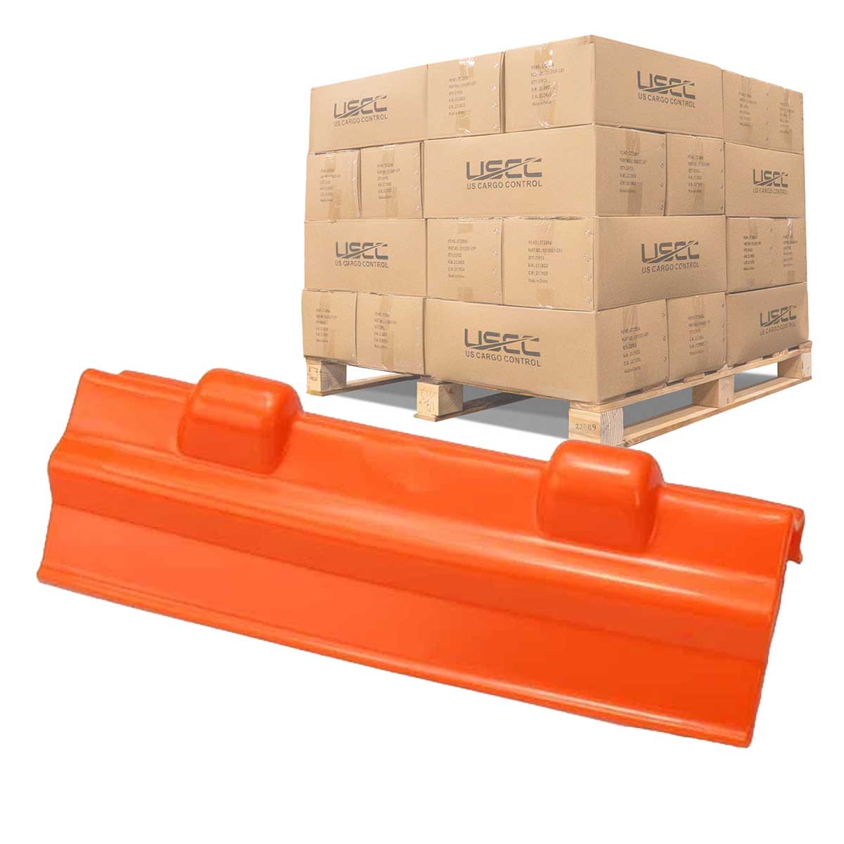 12" Corner Protector - Orange | 1200-Pack (Pallet)