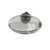 Hafele Amerock Glacio Cabinet Knob - Clear/Gold Champagne