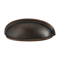 Hafele Amerock Ashby Cabinet Cup Handle - Oil-Rubbed Bronze