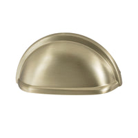 Hafele Amerock Cabinet Cup Handle - Gold Champagne 