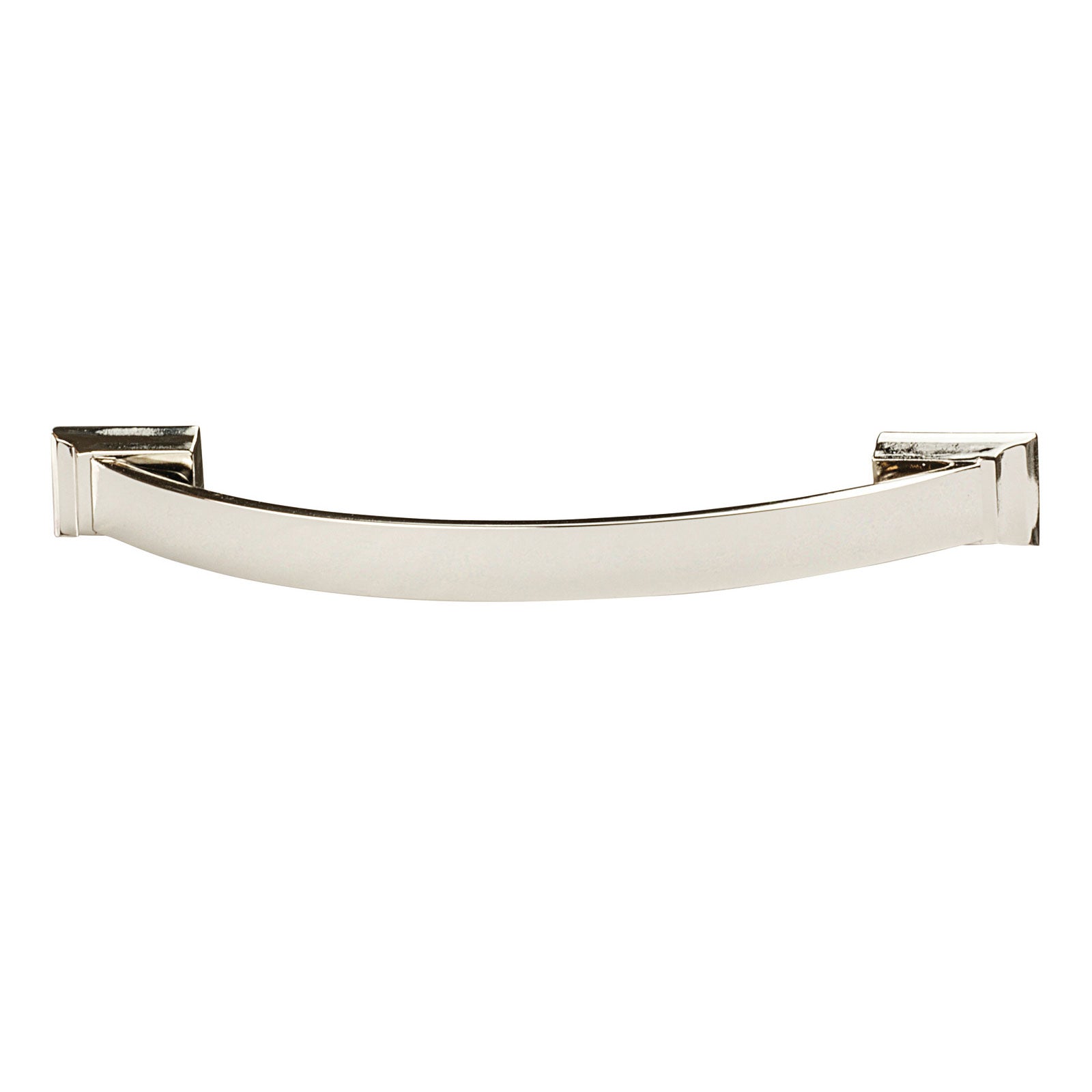 Hafele Amerock Candler Cabinet Handle - Polished Nickel 