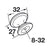 Hafele Amerock Allison Value Cabinet Knob Illustration