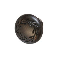 Hafele Amerock Nature's Splendor Cabinet Knob - Oil-Rubbed Bronze
